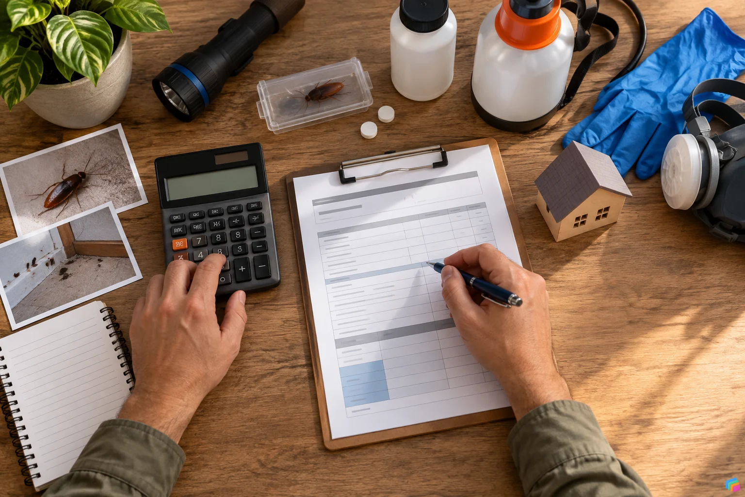 Planning and comparing quotes for Cockroach Exterminator Cost Guide